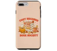 Fall Bibliophile Cozy Readers Book Society Tee Custodia per iPhone 7 Plus/8 Plus