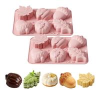 Fall Chocolate Mold, Thanksgiving Cake Mold, 3D Candy Mould