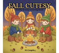 Fall Cutesy: Comfy & Cozy Coloring Book
