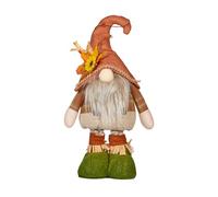 Fall Decor Gnomes - Happy Autumn Gnome Decorations, Thanksgiving Gnomes With Extendable Legs Standing Maple Leaves And Sunflowers, Autumn Themed Decoration | Fall Gnome Decor For Holiday