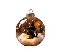 Fall Festive Tree Decor, Ghost Pumpkin Black Cat Light Ornaments