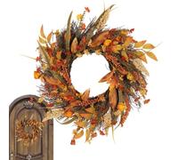 Fall Foliage Hanger 19.69in Rustic Seasonal Entryway Holiday Decoration