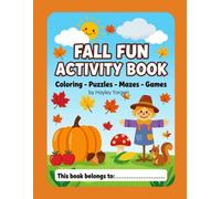 Fall Fun Activity Book