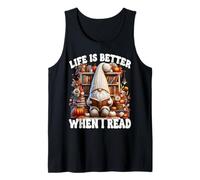 Fall GNOME for Book Lover Teacher Life Is Better When I Read Canotta