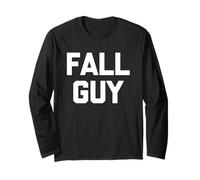 Fall Guy - Divertente Detto Sarcastico novità Ragazzi Umorismo Uomini Maglia a Manica