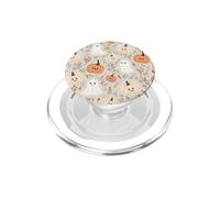 Fall Halloween Pumpkin Ghost PopSockets PopGrip per MagSafe