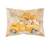 Fall Harvest Great Dane Fabric Standard Pillowcase