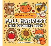 Fall Harvest Mini Coloring Book