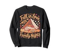 Fall in Love with Family Nights Cozy Autumn Felpa