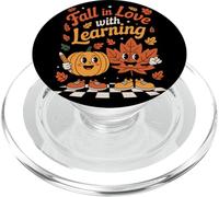 Fall In Love With Learning Zucca Kawaii Foglia Acero Maestro PopSockets PopGrip per MagSafe