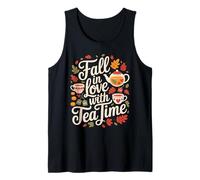 Fall in Love with Tea Time Autumn Leaves Canotta