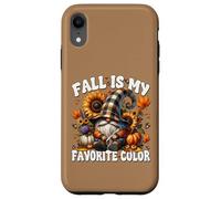 Fall Is My Favorite Color Autumn Gnome And Pumpkins For Fall Custodia per iPhone XR