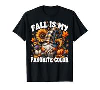 Fall Is My Favorite Color Autumn GNOME And Pumpkins for Fall Maglietta