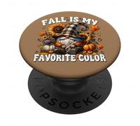 Fall Is My Favorite Color Autumn Gnome And Pumpkins For Fall PopSockets PopGrip Adesivo