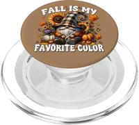 Fall Is My Favorite Color Autumn Gnome And Pumpkins For Fall PopSockets PopGrip per MagSafe
