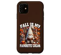 Fall Is My Favorite Color For Book Lover Who Loves Reading Custodia per iPhone 11