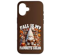 Fall Is My Favorite Color For Book Lover Who Loves Reading Custodia per iPhone 16