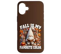 Fall Is My Favorite Color For Book Lover Who Loves Reading Custodia per iPhone 16 Plus