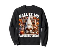 Fall Is My Favorite Color for Book Lover Who Loves Reading Felpa