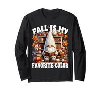 Fall Is My Favorite Color for Book Lover Who Loves Reading Maglia a Manica