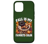 Fall Is My Favorite Color For Kitten Mom Cute Autumn Cat Custodia per iPhone 12/12 Pro