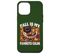 Fall Is My Favorite Color For Kitten Mom Cute Autumn Cat Custodia per iPhone 12 Pro Max