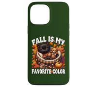 Fall Is My Favorite Color For Kitten Mom Cute Autumn Cat Custodia per iPhone 13 Pro Max