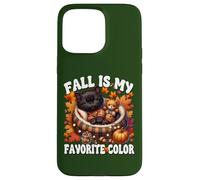 Fall Is My Favorite Color For Kitten Mom Cute Autumn Cat Custodia per iPhone 15 Pro Max