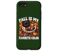Fall Is My Favorite Color For Kitten Mom Cute Autumn Cat Custodia per iPhone SE (2020) / 7/8