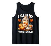 Fall Is My Favorite Color Graphic for Pumpkin Spice Season Canotta
