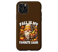 Fall Is My Favorite Color Thanksgiving Gnome With Fall Vibes Custodia per iPhone 11 Pro