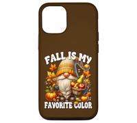 Fall Is My Favorite Color Thanksgiving Gnome With Fall Vibes Custodia per iPhone 12/12 Pro