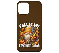 Fall Is My Favorite Color Thanksgiving Gnome With Fall Vibes Custodia per iPhone 12 mini