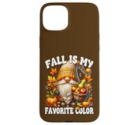 Fall Is My Favorite Color Thanksgiving Gnome With Fall Vibes Custodia per iPhone 15 Plus