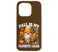 Fall Is My Favorite Color Thanksgiving Gnome With Fall Vibes Custodia per iPhone 15 Pro