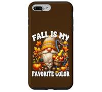 Fall Is My Favorite Color Thanksgiving Gnome With Fall Vibes Custodia per iPhone 7 Plus/8 Plus