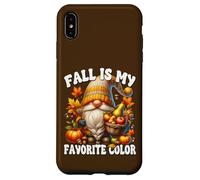 Fall Is My Favorite Color Thanksgiving Gnome With Fall Vibes Custodia per iPhone XS Max