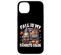 Fall Is My Favorite Color With Autumn Gnome Pumpkin Truck Custodia per iPhone 14 Plus