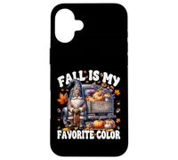 Fall Is My Favorite Color With Autumn Gnome Pumpkin Truck Custodia per iPhone 16 Plus