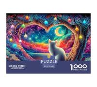 Fall Kittens Puzzle in Stile Museo - 1000 Pezzi Di Fascino Con Splendide Illustrazioni Artistiche Da Collezione - Il Regalo Perfetto Per Un Pubblico 14+ 70x50cm/1000pcs