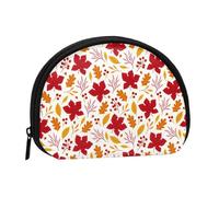 Fall Laef - Portamonete in acero, grazioso mini portamonete da donna, piccolo portamonete