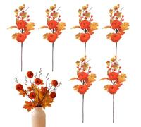 Fall Leaves Stems - Autumn Leaf Branches | Artificial Foliage Picks