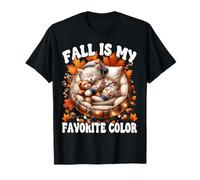 Fall Must Haves for Kitten Lover Fall Is My Favorite Color Maglietta