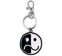 FALL OUT BOY - Smiley Logo - Portachiavi In Smalto - Nuovo - MUSIC K-2843-E