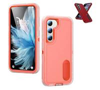 Fall-Proof Full Protection Case for Samsung Galaxy, Full-Body Shockproof Dustproof Cover, Invisible Bracket Anti-Drop Protective Case (Orange,S26 Plus)