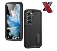 Fall-Proof Full Protection Case for Samsung Galaxy, Full-Body Shockproof Dustproof Cover, Invisible Bracket Anti-Drop Protective Case (Black-B,A16 5G)