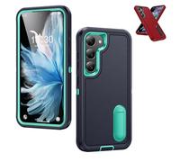 Fall-Proof Full Protection Case for Samsung Galaxy, Full-Body Shockproof Dustproof Cover, Invisible Bracket Anti-Drop Protective Case (Deep Blue,A54 5G)