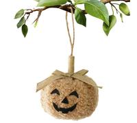 Fall Pumpkin, Decor Pendant, Hanging Ornament with 3.54in Size Cute Design, Tree Decoration for Living Room, Window Yard, Bedroom Garden, Patio Porch, Wall Farmhouse, Home Holiday