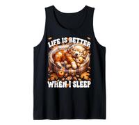 Fall Puppy Autumn Vibes Cozy Season for Golden Retriever Dad Canotta