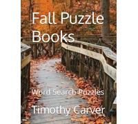Fall Puzzle Books: Word Search Puzzles